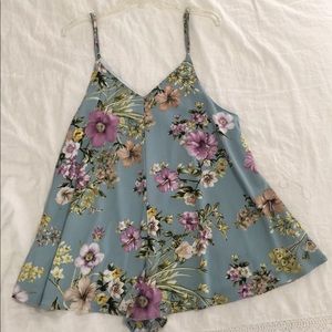 Floral romper!